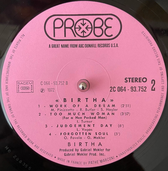 Birtha - Birtha | Probe (2C064-93752) - 4 Birtha - Birtha | Probe (2C064-93752) - 4