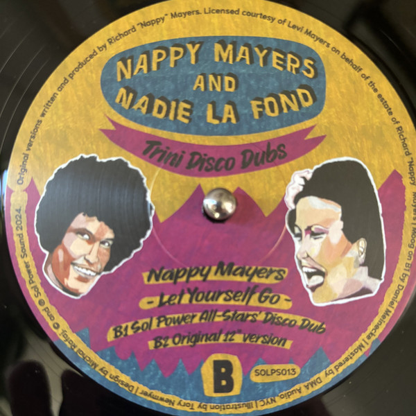Richard Mayers , Nadie La Fond - Trini Disco Dubs | Sol Power Sound (SOLPS013) - 2 Richard Mayers , Nadie La Fond - Trini Disco Dubs | Sol Power Sound (SOLPS013) - 2