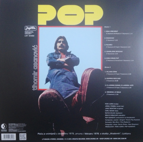 Tihomir Pop Asanović - Pop | Croatia Records (LP 6084258) - 3