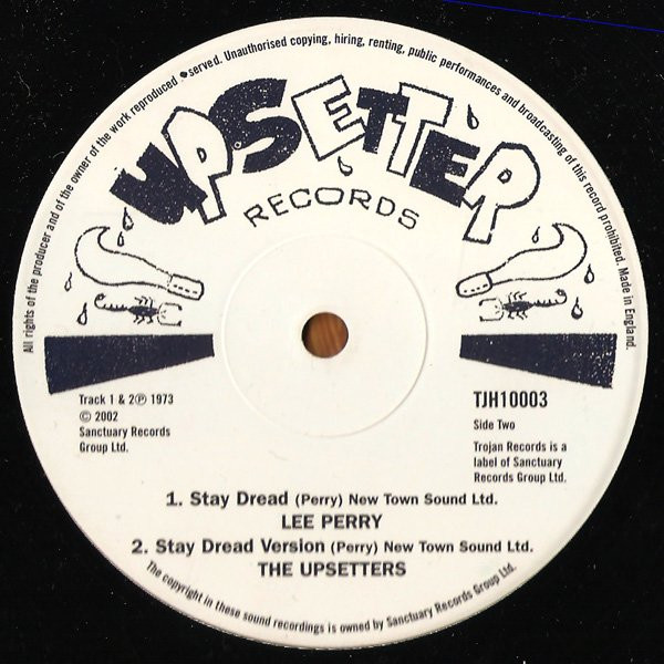 Bunny & Ricky / Lee Perry / The Upsetters - Bushweed Corntrash / Callying Butt / Stay Dread | Upsetter (TJH10003) - 2
