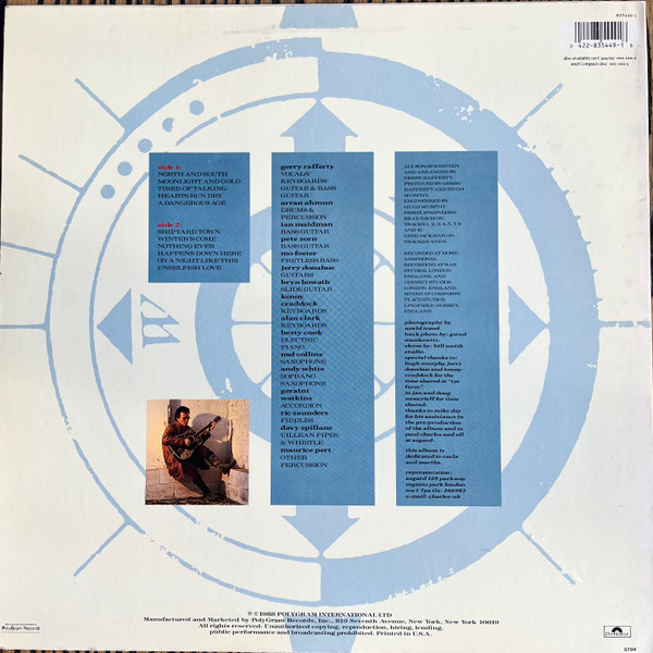 Gerry Rafferty - North & South | Polydor (835 449-1) - 2 Gerry Rafferty - North & South | Polydor (835 449-1) - 2
