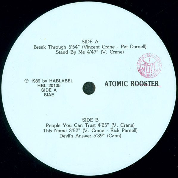 Atomic Rooster - Little Live Rooster | Habla Label (HBL 20105) - 4 Atomic Rooster - Little Live Rooster | Habla Label (HBL 20105) - 4