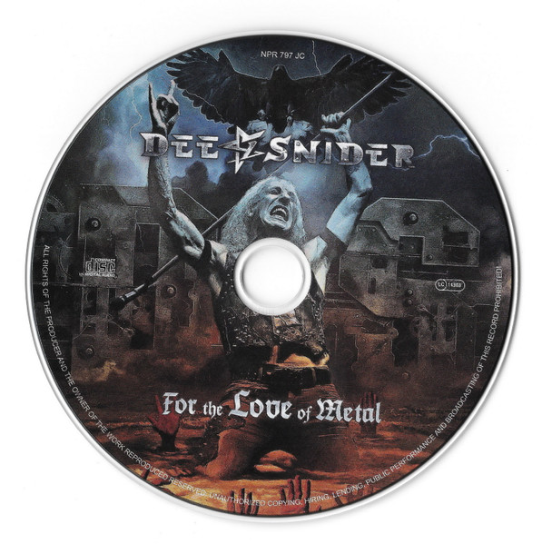 Dee Snider - For The Love Of Metal [CD] | Napalm Records (NPR 797 JC) - 3