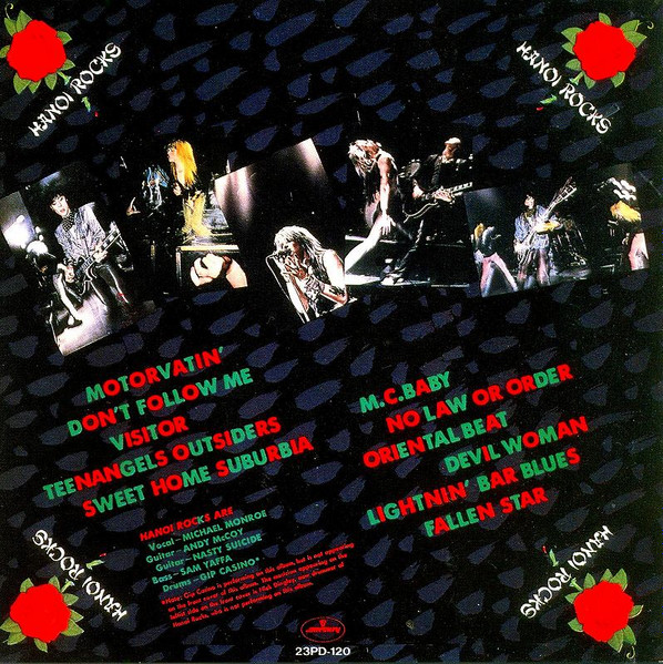 Hanoi Rocks - Oriental Beat | Mercury (23PD-120) - 3