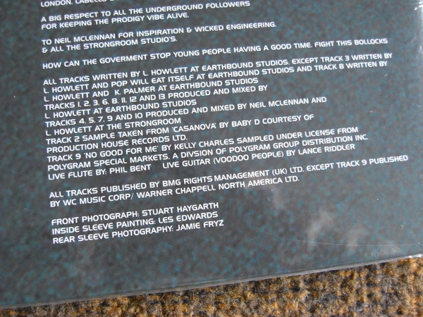 The Prodigy - Music For The Jilted Generation | XL Recordings (XLLP 114) - 3