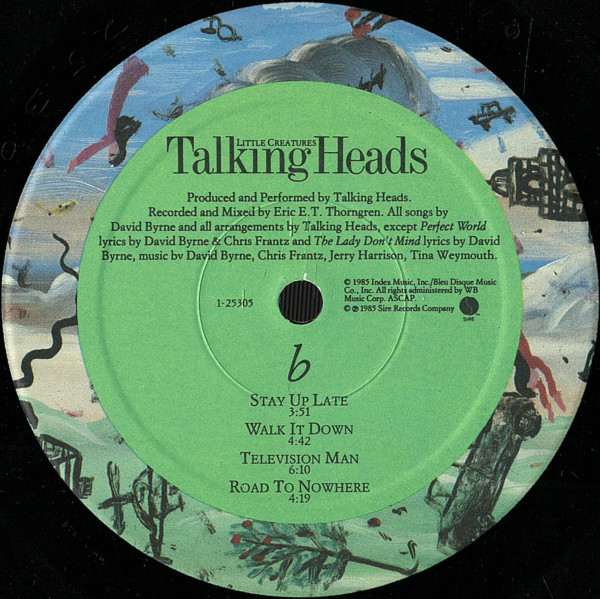 Talking Heads - Little Creatures | Sire (9 25305-1) - 4 Talking Heads - Little Creatures | Sire (9 25305-1) - 4