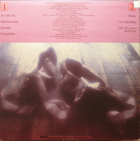 Styx - Crystal Ball | A&M Records (SP-4604) - 2 Styx - Crystal Ball | A&M Records (SP-4604) - 2