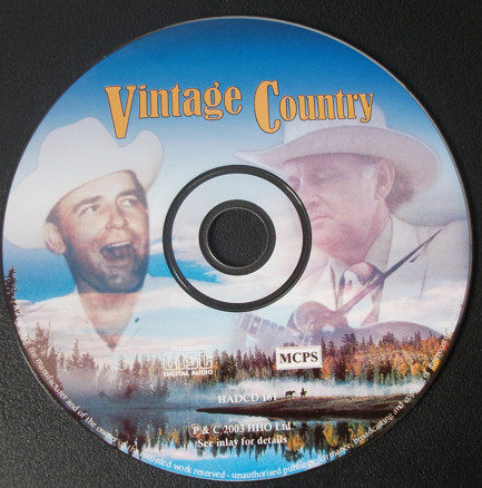 Various - Vintage Country | HHO (HADCD 161) - 3 Various - Vintage Country | HHO (HADCD 161) - 3