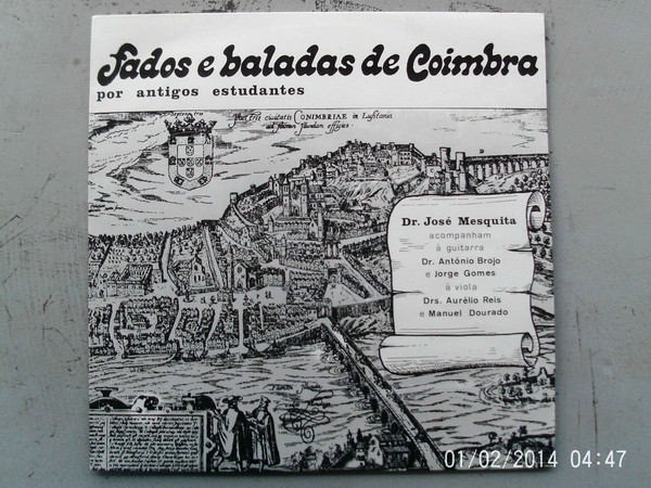 José Mesquita - Fados E Baladas De Coimbra Por Antigos Estudantes | Roda (SSRL 9000) - main