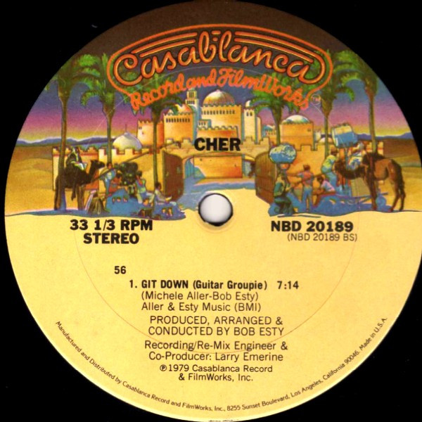 Cher - Hell On Wheels / Git Down (Guitar Groupie) | Casablanca (NBD 20189) - 2 Cher - Hell On Wheels / Git Down (Guitar Groupie) | Casablanca (NBD 20189) - 2