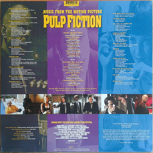 Various - Pulp Fiction (Music From The Motion Picture) | Simply Vinyl (SVLP0027) - 2 Various - Pulp Fiction (Music From The Motion Picture) | Simply Vinyl (SVLP0027) - 2