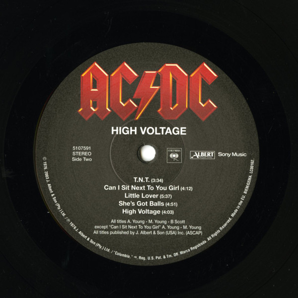 AC/DC - High Voltage | Columbia (5107591) - 2
