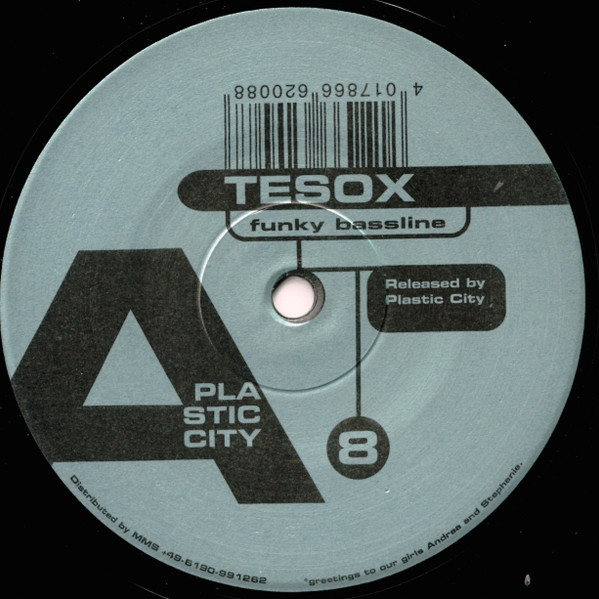 Tesox - Funky Bassline | Plastic City (PLAC 008-6)