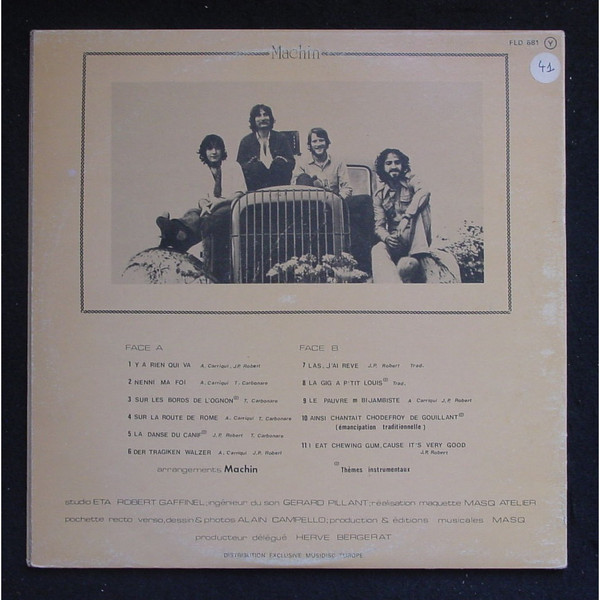 Machin - Tout Folkant | Disques Festival (FLD 681) - 2 Machin - Tout Folkant | Disques Festival (FLD 681) - 2