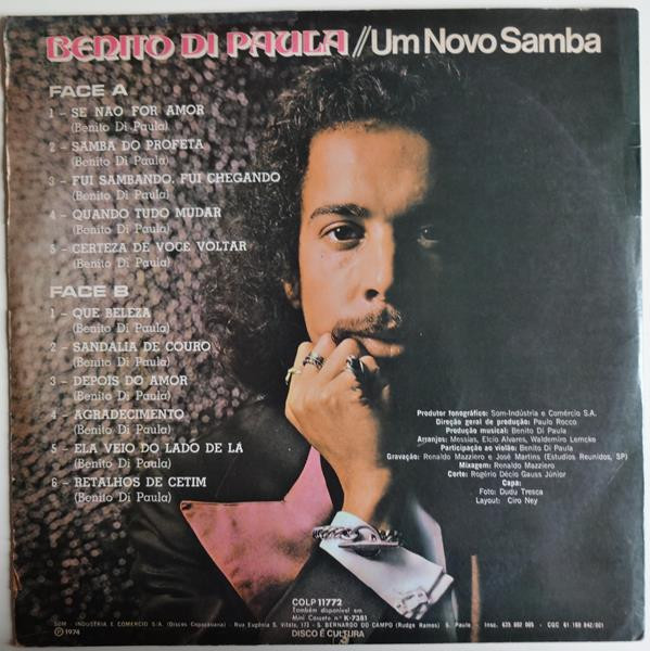 Benito Di Paula - Um Novo Samba | Copacabana (COLP 11772) - 2 Benito Di Paula - Um Novo Samba | Copacabana (COLP 11772) - 2