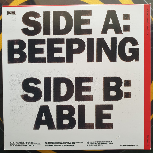 Polish Club - Beeping / Able | Double Double Records (POLISH010) - 2