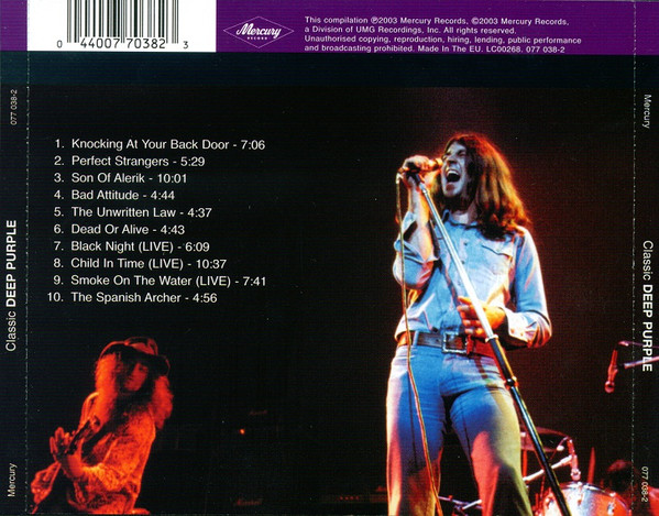 Deep Purple - The Universal Masters Collection | Mercury (077 038-2) - 3