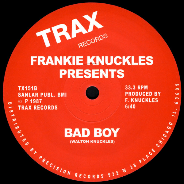 Frankie Knuckles - It's A Cold World | Trax Records (TX151) - 2 Frankie Knuckles - It's A Cold World | Trax Records (TX151) - 2