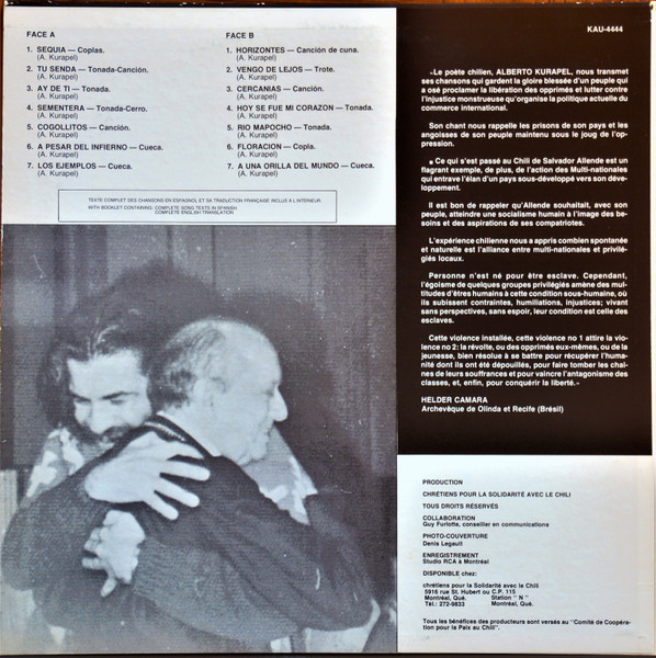 Alberto Kurapel - Amanecerá La Siembra | Not On Label (KAU-4444) - 2 Alberto Kurapel - Amanecerá La Siembra | Not On Label (KAU-4444) - 2