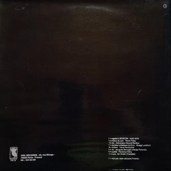 Ran Blake - Wende | Owl Records (OWL 05) - 4 Ran Blake - Wende | Owl Records (OWL 05) - 4