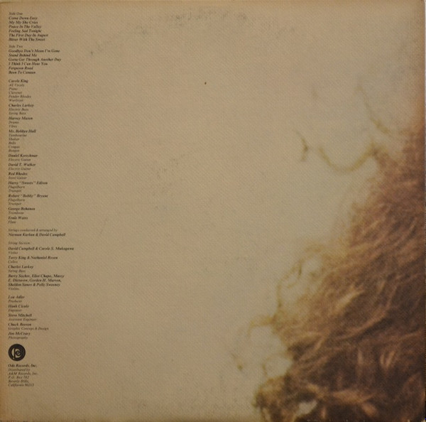 Carole King - Rhymes & Reasons | Ode Records (SP-77016) - 3 Carole King - Rhymes & Reasons | Ode Records (SP-77016) - 3