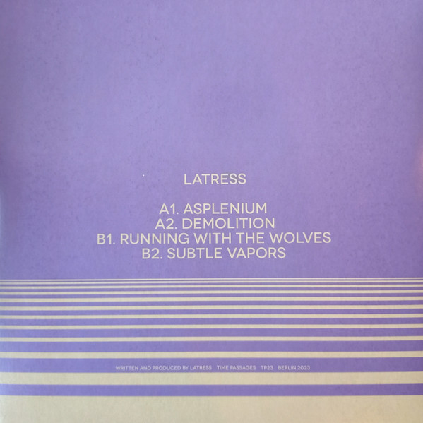 Latress - Pyramid EP | Time Passages (TP23)