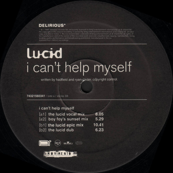 Lucid - I Can't Help Myself | Delirious (74321560341) - 4