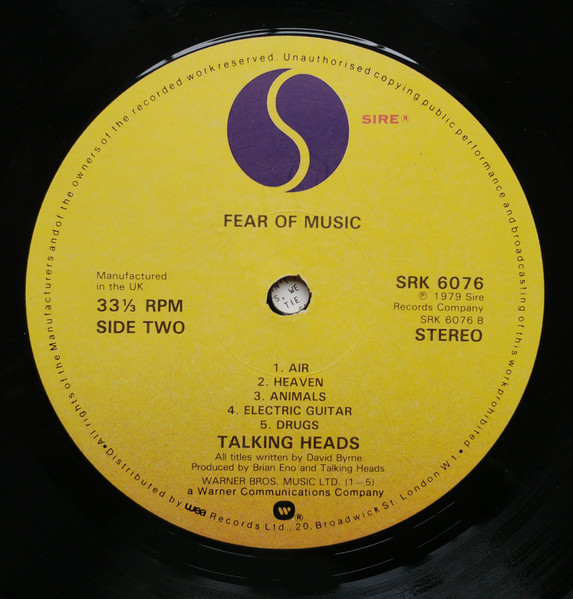 Fear Of Music