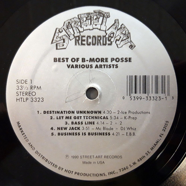 Various - B-More Nation (The Best Of Baltimore 10 Hot New Groups) | Street Art Records (HTLP 3323) - 3 Various - B-More Nation (The Best Of Baltimore 10 Hot New Groups) | Street Art Records (HTLP 3323) - 3