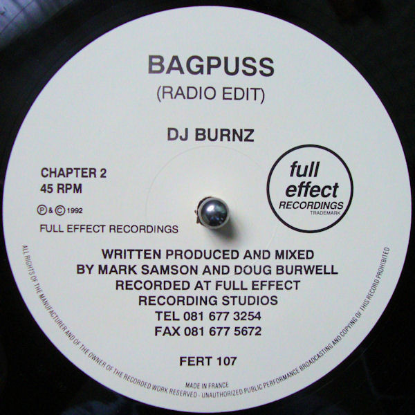 DJ Burnz - Bagpuss | Full Effect Recordings (FERT 107) - 4 DJ Burnz - Bagpuss | Full Effect Recordings (FERT 107) - 4