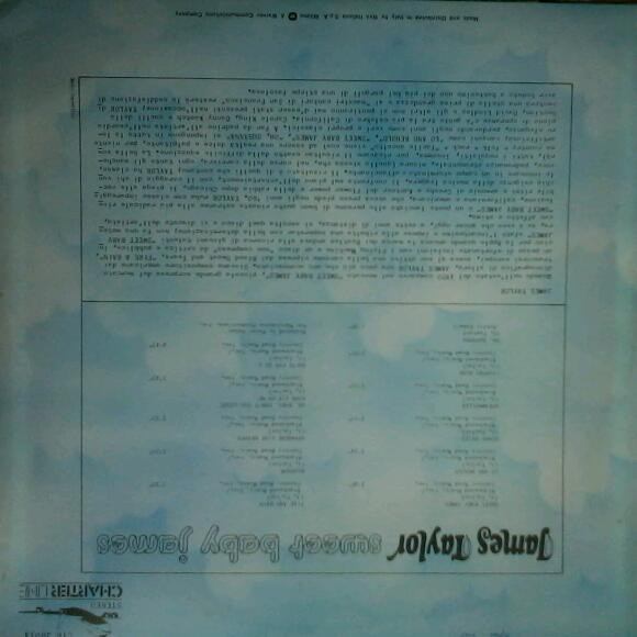 James Taylor - Sweet Baby James | Charter Line (CTR 26034) - 2 James Taylor - Sweet Baby James | Charter Line (CTR 26034) - 2