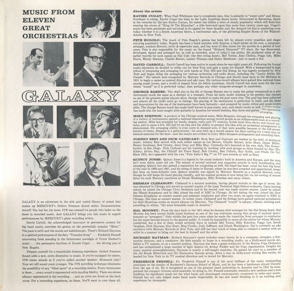 Various - Galaxy (Music From 11 Great Orchestras) | Mercury (PPMD 3-12) - 3 Various - Galaxy (Music From 11 Great Orchestras) | Mercury (PPMD 3-12) - 3