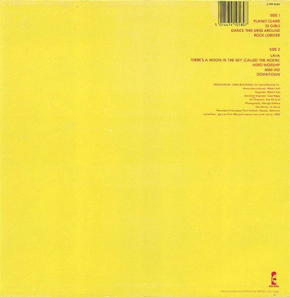 The B-52's - The B-52's | Island Records (ILPM 9580) - 2