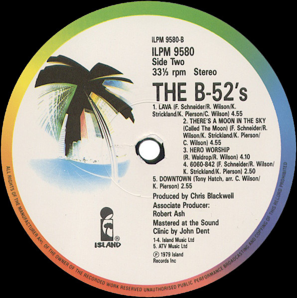 The B-52's - The B-52's | Island Records (ILPM 9580) - 4