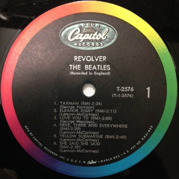 The Beatles - Revolver | Capitol Records (T 2576) - 3 The Beatles - Revolver | Capitol Records (T 2576) - 3