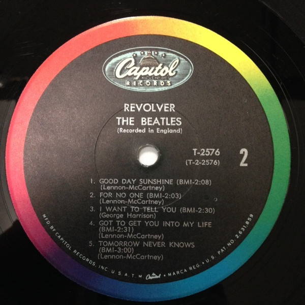 The Beatles - Revolver | Capitol Records (T 2576) - 4 The Beatles - Revolver | Capitol Records (T 2576) - 4
