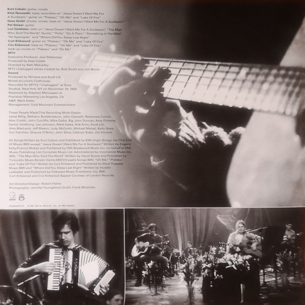 Nirvana - MTV Unplugged In New York | Geffen Records (0720642472712) - 4