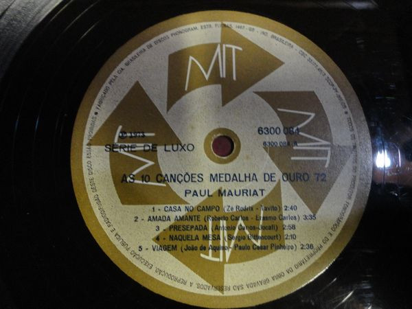 Paul Mauriat / Erlon Chaves - As 10 Canções Medalha De Ouro | MIT (6300.084) - 3 Paul Mauriat / Erlon Chaves - As 10 Canções Medalha De Ouro | MIT (6300.084) - 3