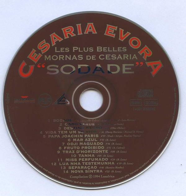 Cesaria Evora - "Sodade" | BMG (74321233532)