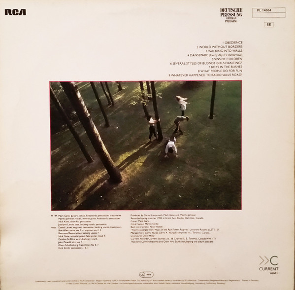 Martha And The Muffins • M + M - Danseparc | RCA Victor (PL 14664) - 3