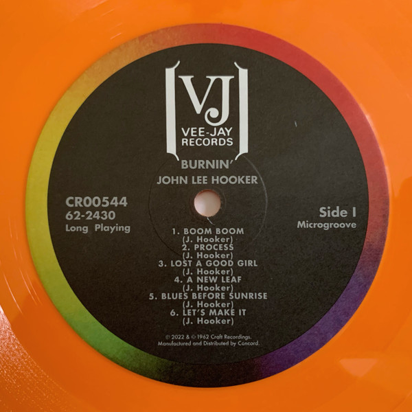 John Lee Hooker - Burnin' | Vee Jay Records (CR00544) - 3 John Lee Hooker - Burnin' | Vee Jay Records (CR00544) - 3