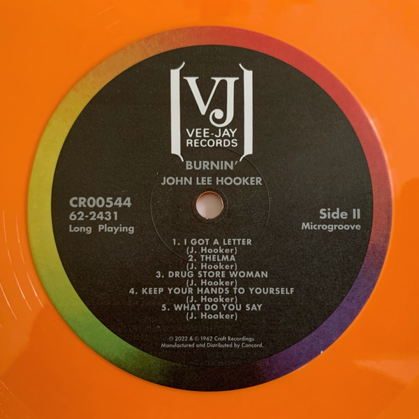 John Lee Hooker - Burnin' | Vee Jay Records (CR00544) - 4 John Lee Hooker - Burnin' | Vee Jay Records (CR00544) - 4