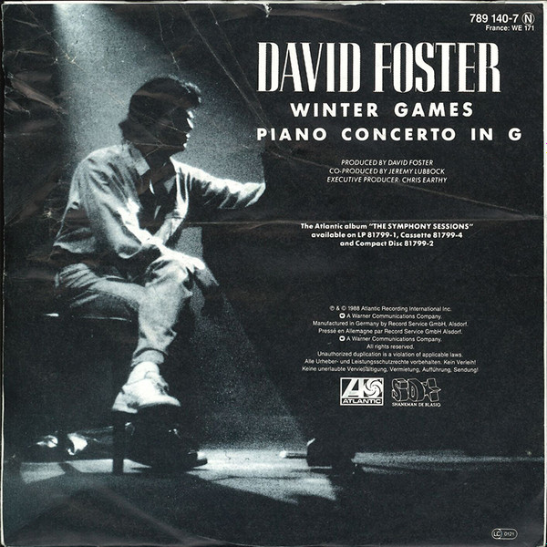 David Foster - Winter Games | Atlantic (789 140-7) - 2