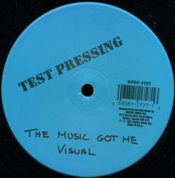 Machine / Visual - There But For The Grace Of God Go I (Bootleg Mix) / The Music Got Me (Bootleg Mix) | Unidisc (SPEC-1727) - main