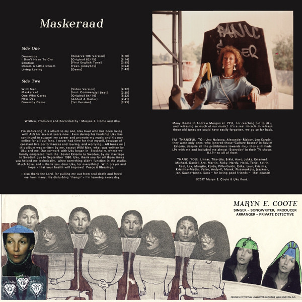 Maryn E. Coote - Maskeraad | Peoples Potential Unlimited (PPU-082) - 2
