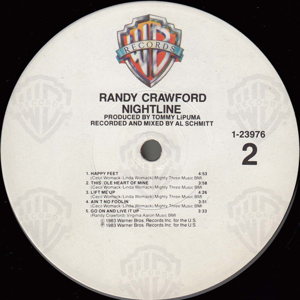 Randy Crawford - Nightline | Warner Bros. Records (1-23976) - 4