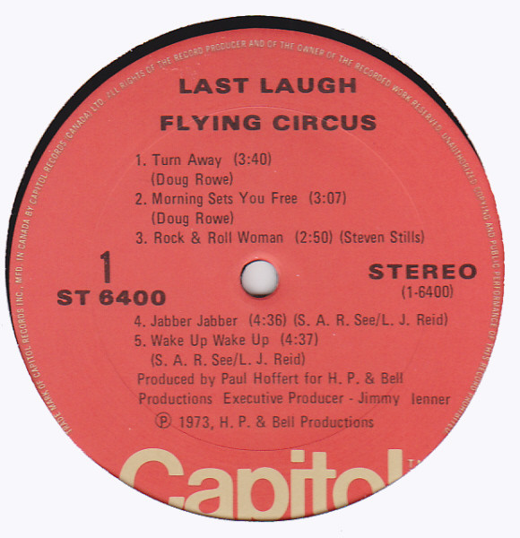 The Flying Circus - Last Laugh | Capitol Records (ST-6400) - 3 The Flying Circus - Last Laugh | Capitol Records (ST-6400) - 3