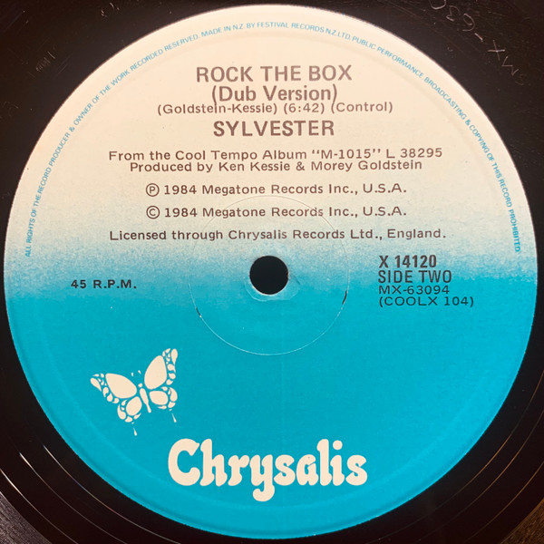 Sylvester - Rock The Box | Chrysalis (X 14120) - 3