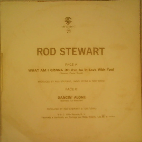 Rod Stewart - What Am I Gonna Do (I'm So In Love With You) | Warner Bros. Records (759 92-9564-7) - 2