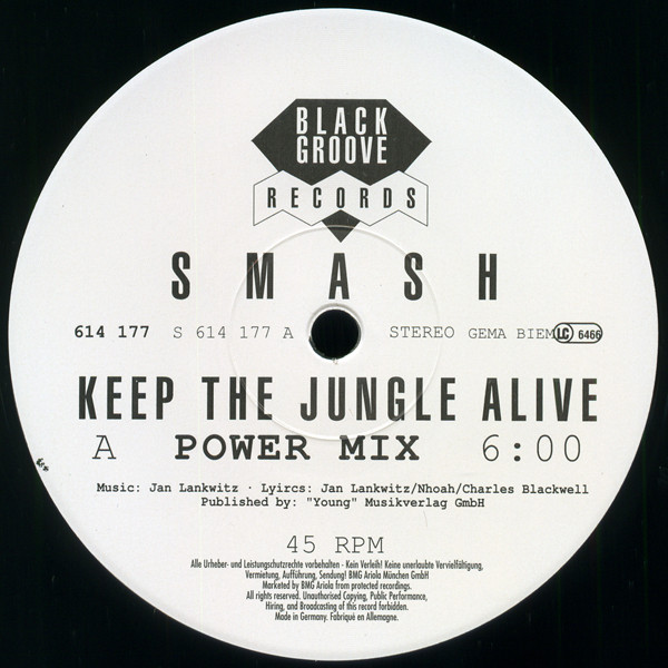 Smash - Keep The Jungle Alive | Black Groove Records (614 177)